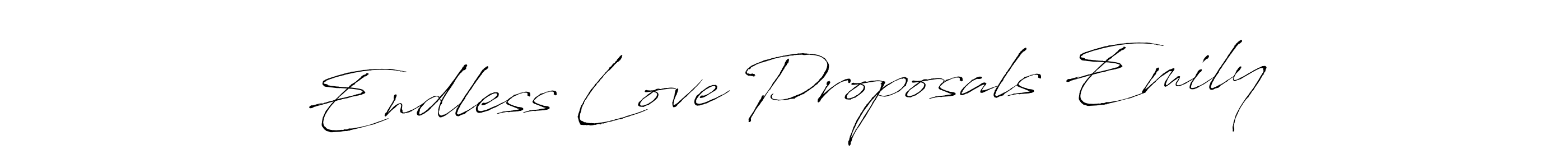 The best way (Antro_Vectra) to make a short signature is to pick only two or three words in your name. The name Endless Love Proposals Emily include a total of six letters. For converting this name. Endless Love Proposals Emily signature style 6 images and pictures png