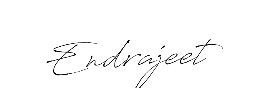 Create a beautiful signature design for name Endrajeet. With this signature (Antro_Vectra) fonts, you can make a handwritten signature for free. Endrajeet signature style 6 images and pictures png