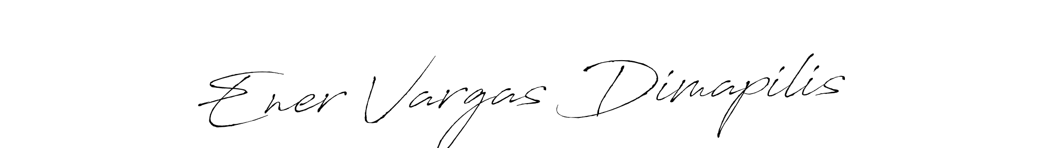 The best way (Antro_Vectra) to make a short signature is to pick only two or three words in your name. The name Ener Vargas Dimapilis include a total of six letters. For converting this name. Ener Vargas Dimapilis signature style 6 images and pictures png