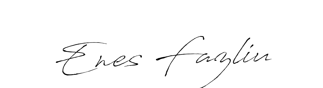 You can use this online signature creator to create a handwritten signature for the name Enes Fazliu. This is the best online autograph maker. Enes Fazliu signature style 6 images and pictures png