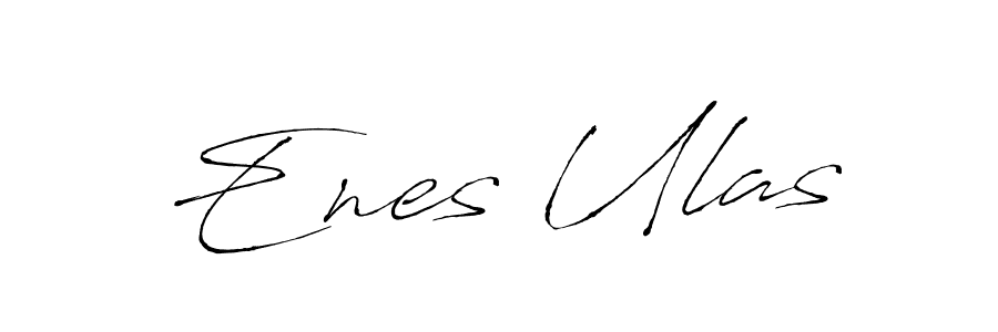 Use a signature maker to create a handwritten signature online. With this signature software, you can design (Antro_Vectra) your own signature for name Enes Ulas. Enes Ulas signature style 6 images and pictures png