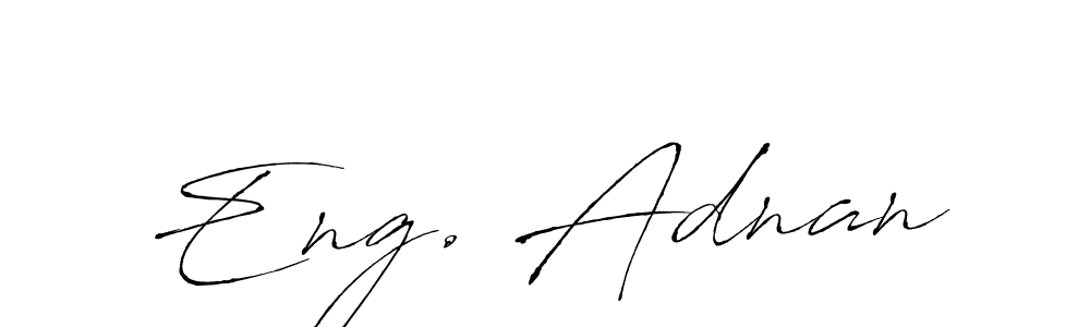 Antro_Vectra is a professional signature style that is perfect for those who want to add a touch of class to their signature. It is also a great choice for those who want to make their signature more unique. Get Eng. Adnan name to fancy signature for free. Eng. Adnan signature style 6 images and pictures png