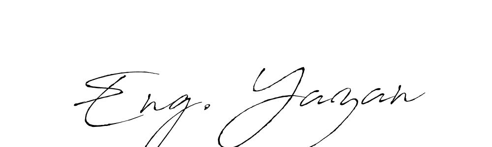 You can use this online signature creator to create a handwritten signature for the name Eng. Yazan. This is the best online autograph maker. Eng. Yazan signature style 6 images and pictures png