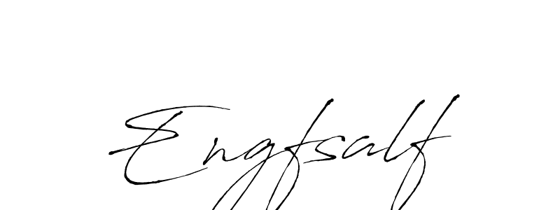 Use a signature maker to create a handwritten signature online. With this signature software, you can design (Antro_Vectra) your own signature for name Engfsalf. Engfsalf signature style 6 images and pictures png
