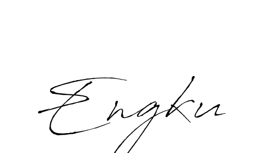 Create a beautiful signature design for name Engku. With this signature (Antro_Vectra) fonts, you can make a handwritten signature for free. Engku signature style 6 images and pictures png