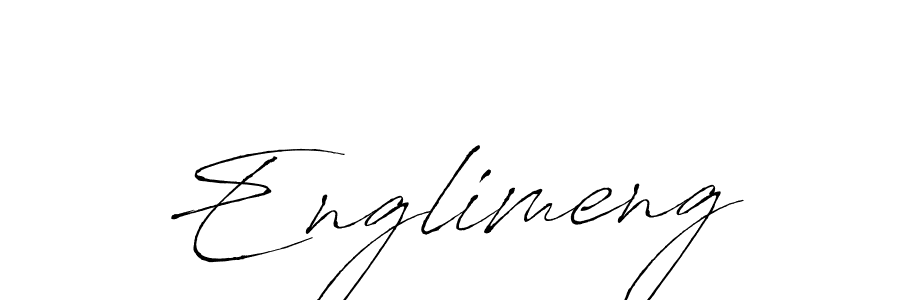 Use a signature maker to create a handwritten signature online. With this signature software, you can design (Antro_Vectra) your own signature for name Englimeng. Englimeng signature style 6 images and pictures png