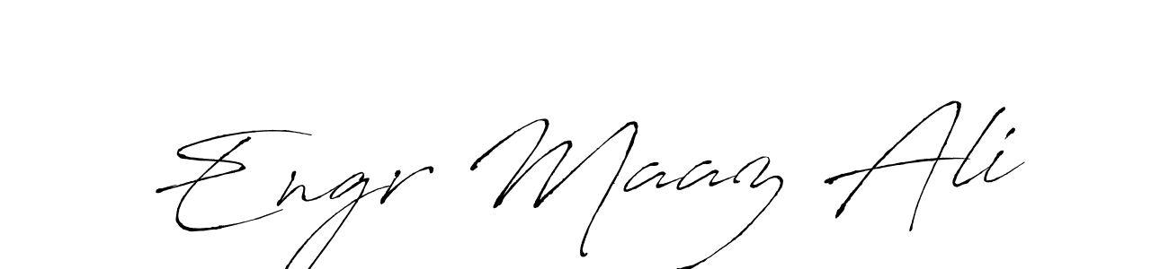 It looks lik you need a new signature style for name Engr Maaz Ali. Design unique handwritten (Antro_Vectra) signature with our free signature maker in just a few clicks. Engr Maaz Ali signature style 6 images and pictures png