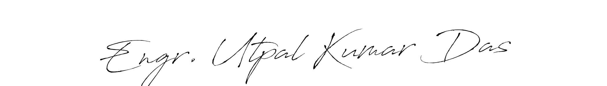 Engr. Utpal Kumar Das stylish signature style. Best Handwritten Sign (Antro_Vectra) for my name. Handwritten Signature Collection Ideas for my name Engr. Utpal Kumar Das. Engr. Utpal Kumar Das signature style 6 images and pictures png