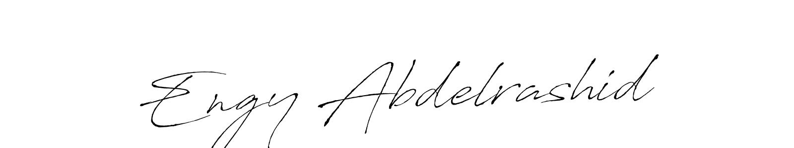 How to make Engy Abdelrashid name signature. Use Antro_Vectra style for creating short signs online. This is the latest handwritten sign. Engy Abdelrashid signature style 6 images and pictures png