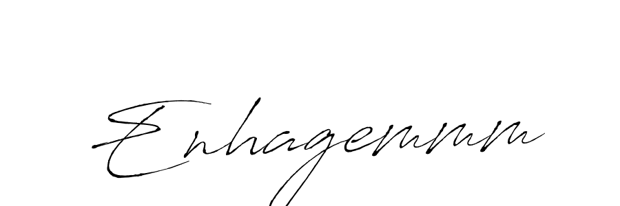 Antro_Vectra is a professional signature style that is perfect for those who want to add a touch of class to their signature. It is also a great choice for those who want to make their signature more unique. Get Enhagemmm name to fancy signature for free. Enhagemmm signature style 6 images and pictures png