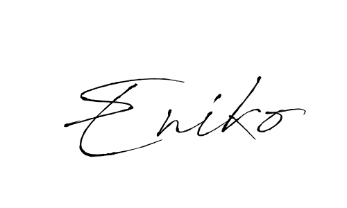 Best and Professional Signature Style for Eniko. Antro_Vectra Best Signature Style Collection. Eniko signature style 6 images and pictures png