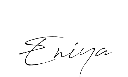 How to make Eniya name signature. Use Antro_Vectra style for creating short signs online. This is the latest handwritten sign. Eniya signature style 6 images and pictures png