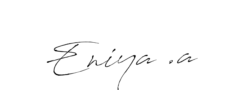 Once you've used our free online signature maker to create your best signature Antro_Vectra style, it's time to enjoy all of the benefits that Eniya .a name signing documents. Eniya .a signature style 6 images and pictures png