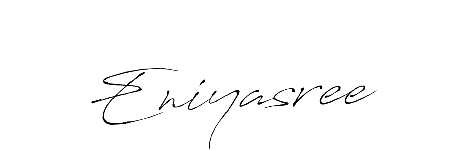 Make a beautiful signature design for name Eniyasree. With this signature (Antro_Vectra) style, you can create a handwritten signature for free. Eniyasree signature style 6 images and pictures png