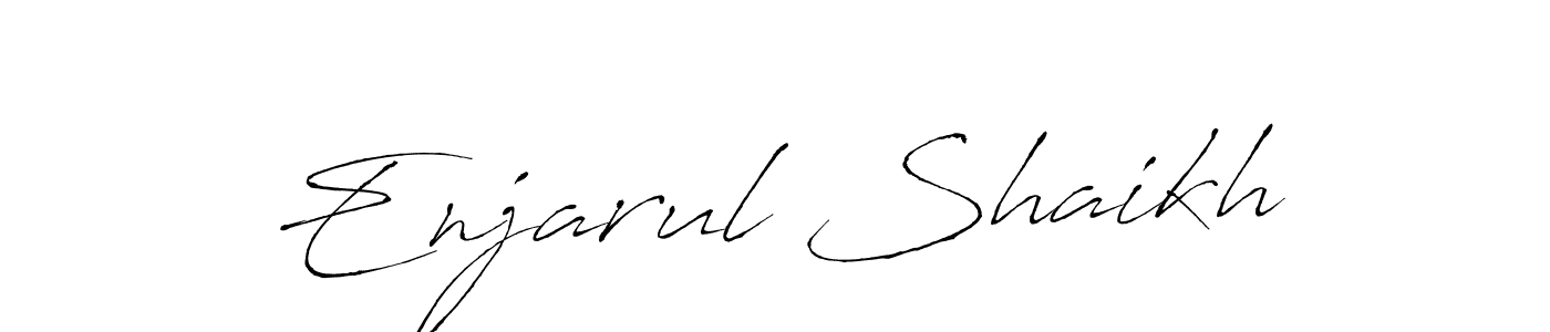 See photos of Enjarul Shaikh official signature by Spectra . Check more albums & portfolios. Read reviews & check more about Antro_Vectra font. Enjarul Shaikh signature style 6 images and pictures png