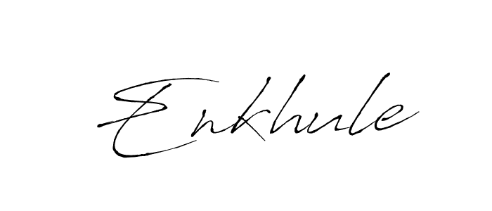 Make a beautiful signature design for name Enkhule. With this signature (Antro_Vectra) style, you can create a handwritten signature for free. Enkhule signature style 6 images and pictures png