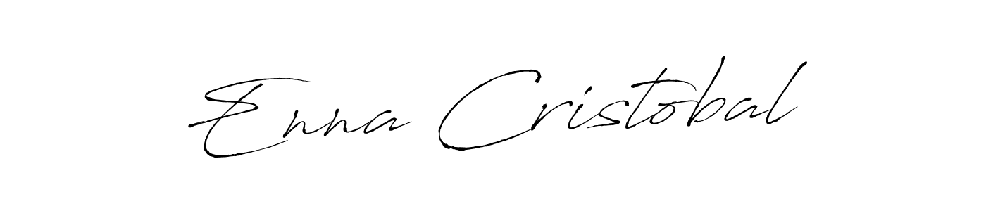 Use a signature maker to create a handwritten signature online. With this signature software, you can design (Antro_Vectra) your own signature for name Enna Cristobal. Enna Cristobal signature style 6 images and pictures png