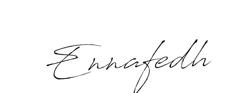 How to make Ennafedh name signature. Use Antro_Vectra style for creating short signs online. This is the latest handwritten sign. Ennafedh signature style 6 images and pictures png