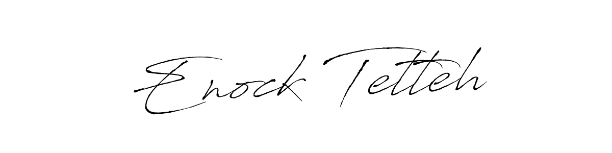 Antro_Vectra is a professional signature style that is perfect for those who want to add a touch of class to their signature. It is also a great choice for those who want to make their signature more unique. Get Enock Tetteh name to fancy signature for free. Enock Tetteh signature style 6 images and pictures png