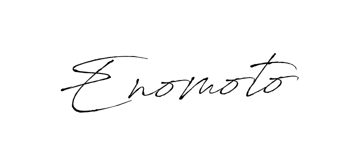 Make a beautiful signature design for name Enomoto. Use this online signature maker to create a handwritten signature for free. Enomoto signature style 6 images and pictures png