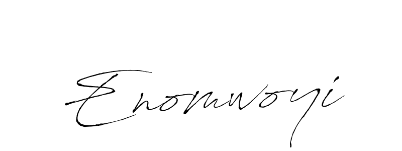 You should practise on your own different ways (Antro_Vectra) to write your name (Enomwoyi) in signature. don't let someone else do it for you. Enomwoyi signature style 6 images and pictures png