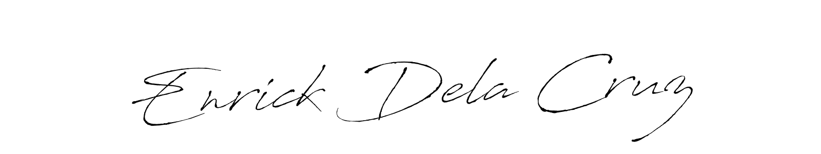 Make a beautiful signature design for name Enrick Dela Cruz. Use this online signature maker to create a handwritten signature for free. Enrick Dela Cruz signature style 6 images and pictures png