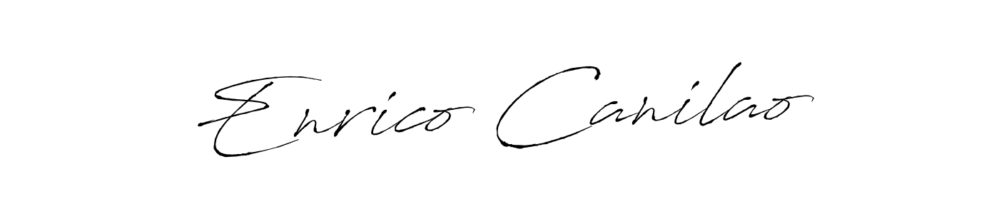 How to make Enrico Canilao signature? Antro_Vectra is a professional autograph style. Create handwritten signature for Enrico Canilao name. Enrico Canilao signature style 6 images and pictures png