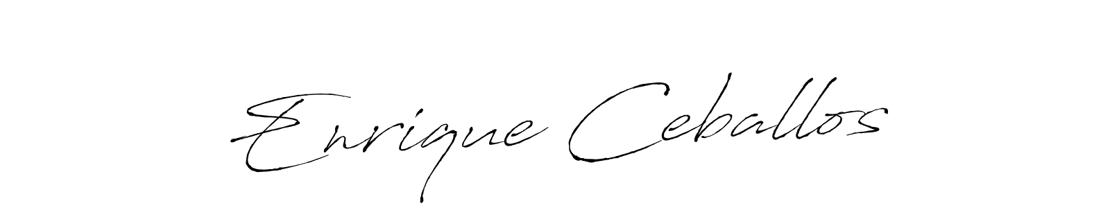 The best way (Antro_Vectra) to make a short signature is to pick only two or three words in your name. The name Enrique Ceballos include a total of six letters. For converting this name. Enrique Ceballos signature style 6 images and pictures png