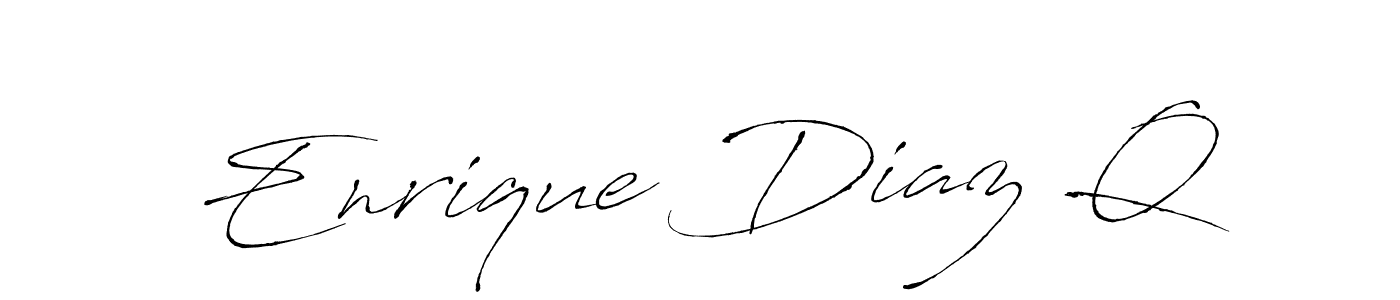 Make a beautiful signature design for name Enrique Diaz Q. Use this online signature maker to create a handwritten signature for free. Enrique Diaz Q signature style 6 images and pictures png