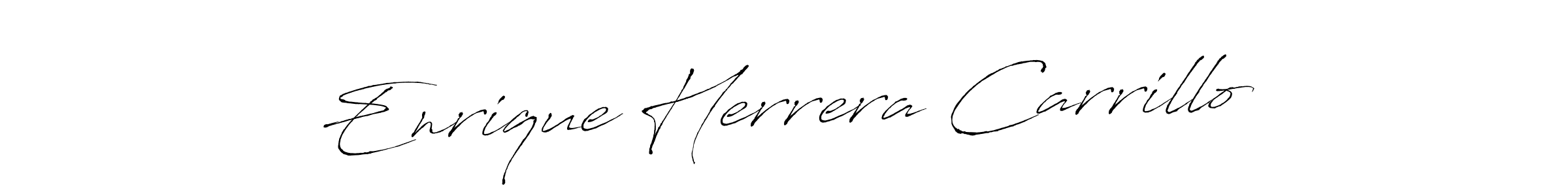 It looks lik you need a new signature style for name Enrique Herrera Carrillo. Design unique handwritten (Antro_Vectra) signature with our free signature maker in just a few clicks. Enrique Herrera Carrillo signature style 6 images and pictures png