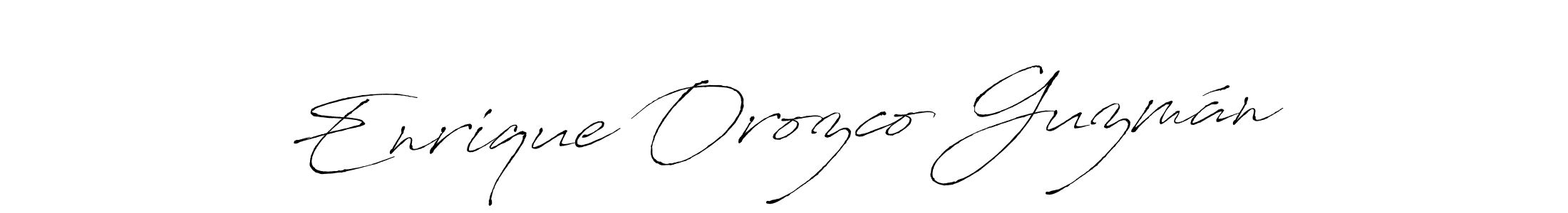 Use a signature maker to create a handwritten signature online. With this signature software, you can design (Antro_Vectra) your own signature for name Enrique Orozco Guzmán. Enrique Orozco Guzmán signature style 6 images and pictures png