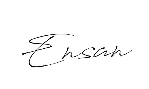 Make a beautiful signature design for name Ensan. Use this online signature maker to create a handwritten signature for free. Ensan signature style 6 images and pictures png