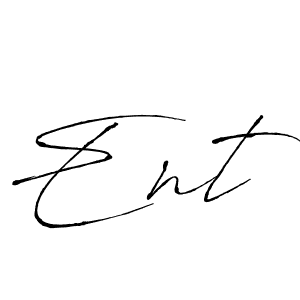 How to make Ent name signature. Use Antro_Vectra style for creating short signs online. This is the latest handwritten sign. Ent signature style 6 images and pictures png