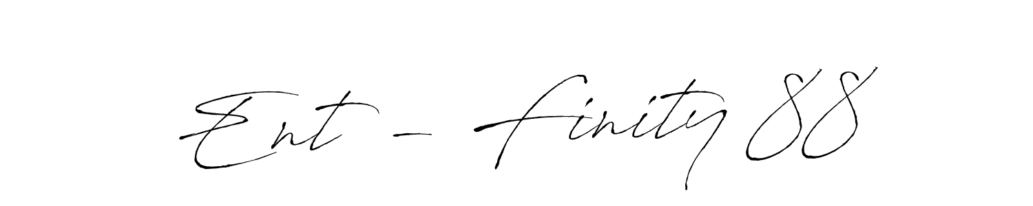 Here are the top 10 professional signature styles for the name Ent - Finity 88. These are the best autograph styles you can use for your name. Ent - Finity 88 signature style 6 images and pictures png