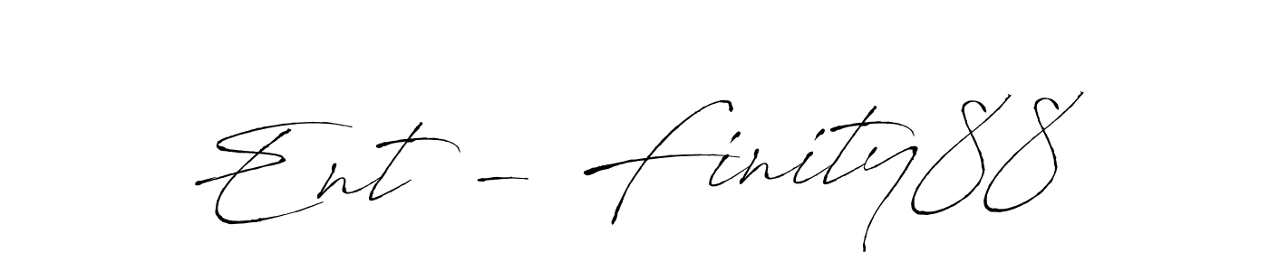 Make a beautiful signature design for name Ent - Finity88. With this signature (Antro_Vectra) style, you can create a handwritten signature for free. Ent - Finity88 signature style 6 images and pictures png