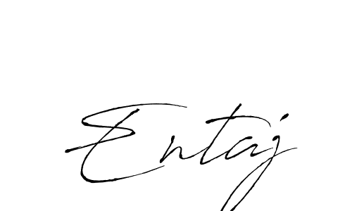 Make a beautiful signature design for name Entaj. With this signature (Antro_Vectra) style, you can create a handwritten signature for free. Entaj signature style 6 images and pictures png