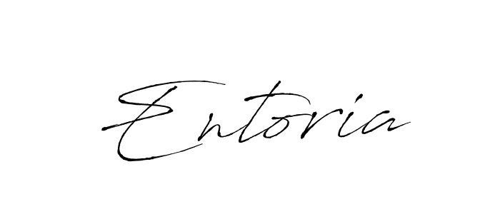 You should practise on your own different ways (Antro_Vectra) to write your name (Entoria) in signature. don't let someone else do it for you. Entoria signature style 6 images and pictures png