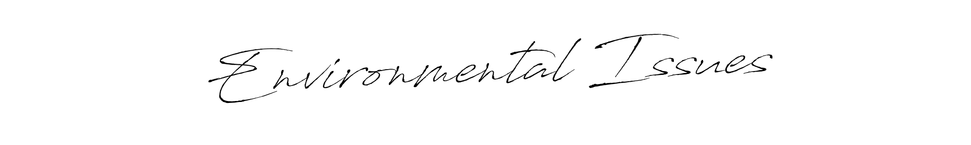 Antro_Vectra is a professional signature style that is perfect for those who want to add a touch of class to their signature. It is also a great choice for those who want to make their signature more unique. Get Environmental Issues name to fancy signature for free. Environmental Issues signature style 6 images and pictures png