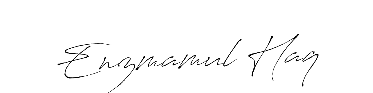 This is the best signature style for the Enzmamul Haq name. Also you like these signature font (Antro_Vectra). Mix name signature. Enzmamul Haq signature style 6 images and pictures png