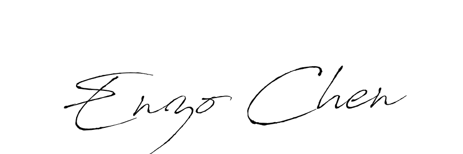 Also we have Enzo Chen name is the best signature style. Create professional handwritten signature collection using Antro_Vectra autograph style. Enzo Chen signature style 6 images and pictures png