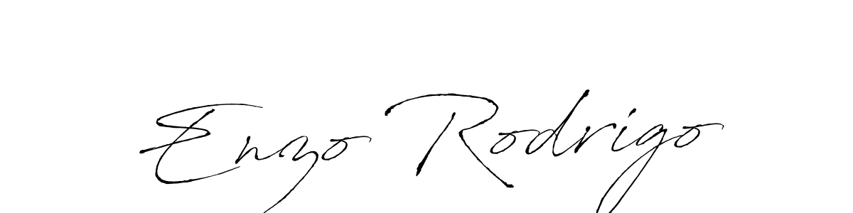Use a signature maker to create a handwritten signature online. With this signature software, you can design (Antro_Vectra) your own signature for name Enzo Rodrigo. Enzo Rodrigo signature style 6 images and pictures png