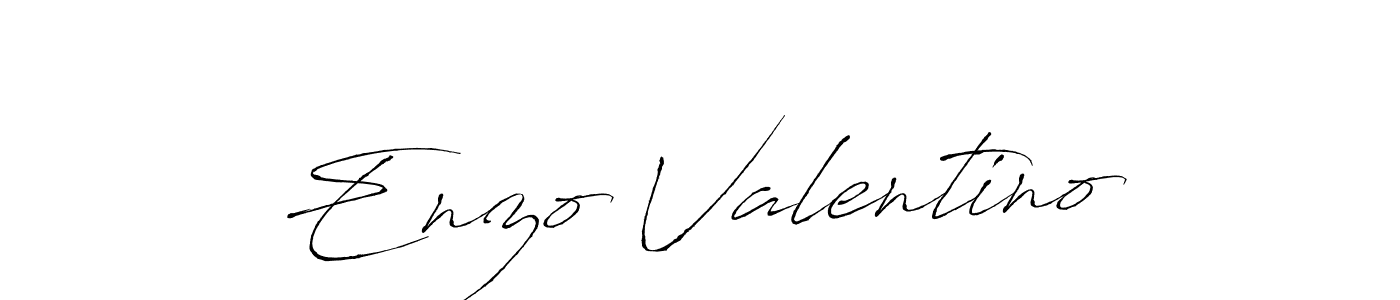 Antro_Vectra is a professional signature style that is perfect for those who want to add a touch of class to their signature. It is also a great choice for those who want to make their signature more unique. Get Enzo Valentino name to fancy signature for free. Enzo Valentino signature style 6 images and pictures png