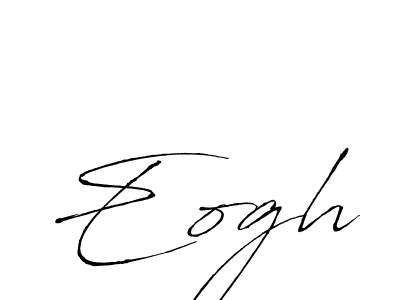 How to make Eogh signature? Antro_Vectra is a professional autograph style. Create handwritten signature for Eogh name. Eogh signature style 6 images and pictures png