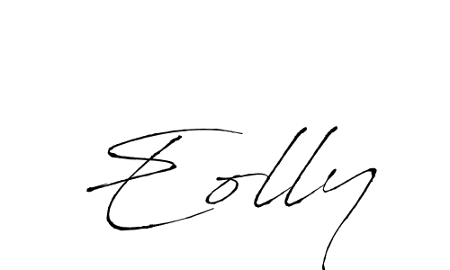 Make a beautiful signature design for name Eolly. With this signature (Antro_Vectra) style, you can create a handwritten signature for free. Eolly signature style 6 images and pictures png