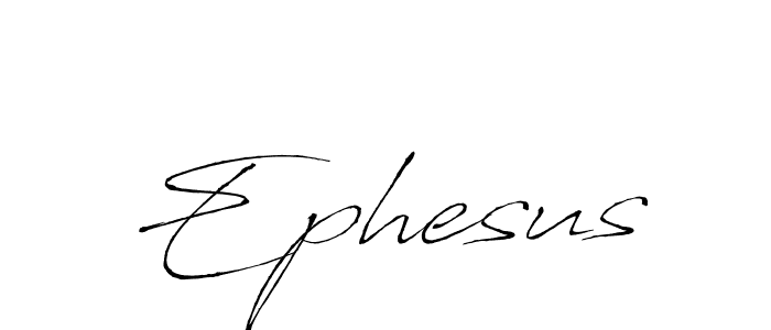 Use a signature maker to create a handwritten signature online. With this signature software, you can design (Antro_Vectra) your own signature for name Ephesus. Ephesus signature style 6 images and pictures png