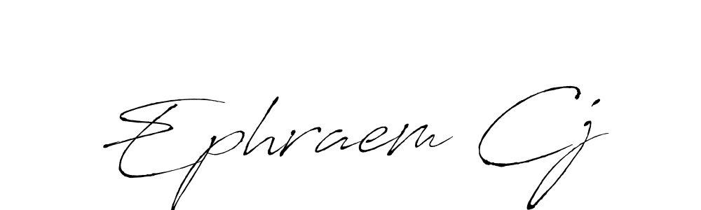 Also we have Ephraem Cj name is the best signature style. Create professional handwritten signature collection using Antro_Vectra autograph style. Ephraem Cj signature style 6 images and pictures png