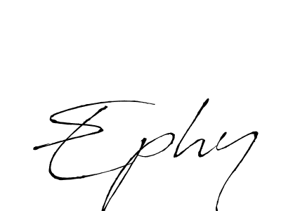 How to Draw Ephy signature style? Antro_Vectra is a latest design signature styles for name Ephy. Ephy signature style 6 images and pictures png