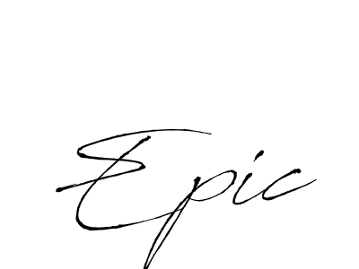 How to Draw Epic signature style? Antro_Vectra is a latest design signature styles for name Epic. Epic signature style 6 images and pictures png