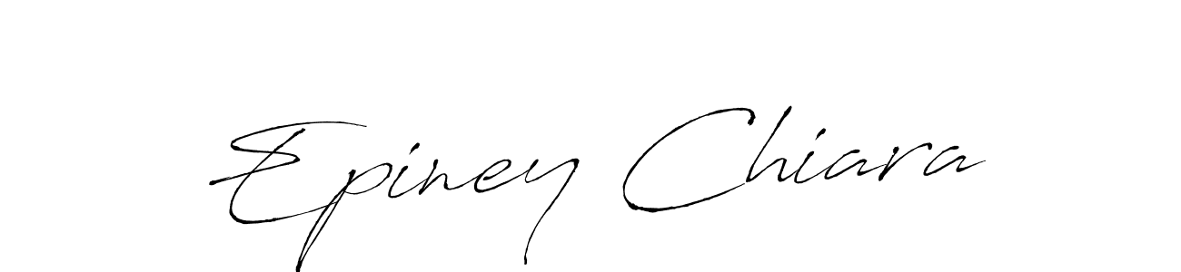 Make a beautiful signature design for name Epiney Chiara. With this signature (Antro_Vectra) style, you can create a handwritten signature for free. Epiney Chiara signature style 6 images and pictures png