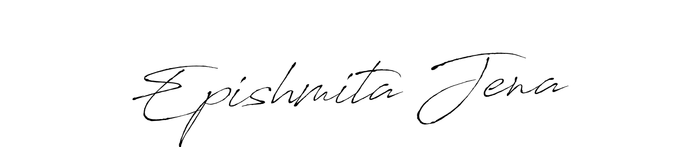 Use a signature maker to create a handwritten signature online. With this signature software, you can design (Antro_Vectra) your own signature for name Epishmita Jena. Epishmita Jena signature style 6 images and pictures png